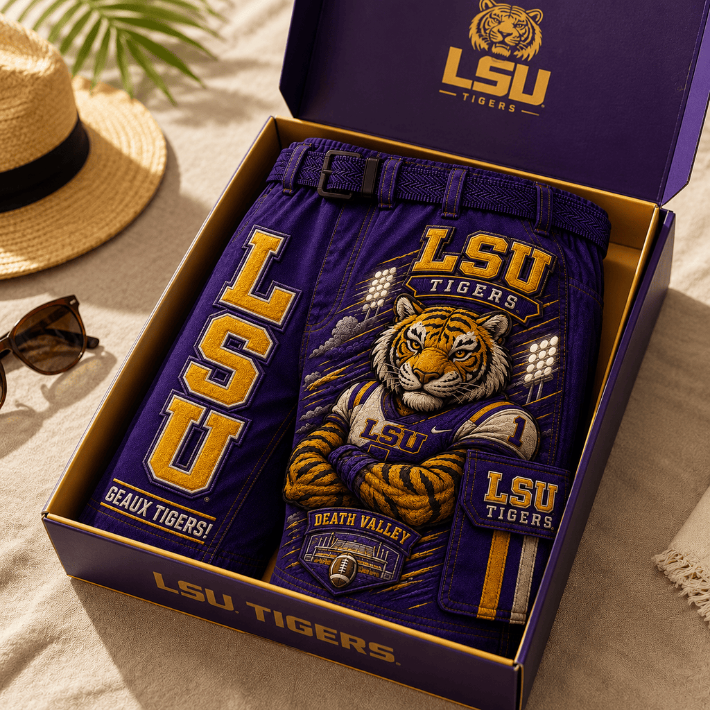 Premium LSU Casual Shorts HQH