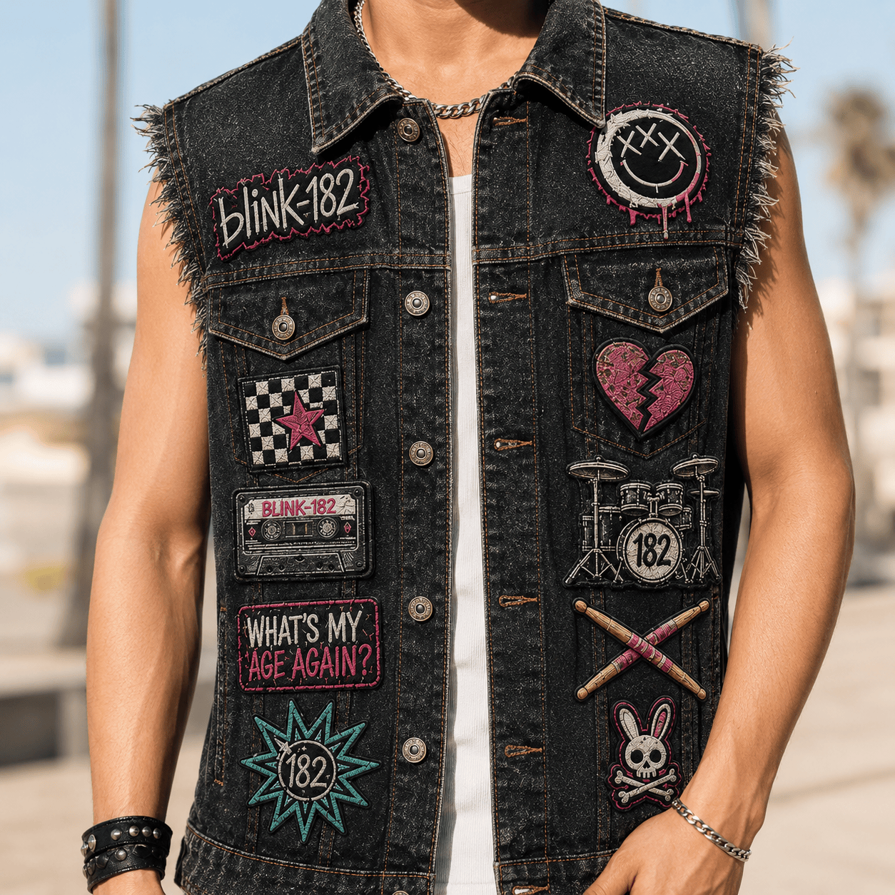 BLIK PREMIUM DENIM VEST TTNL