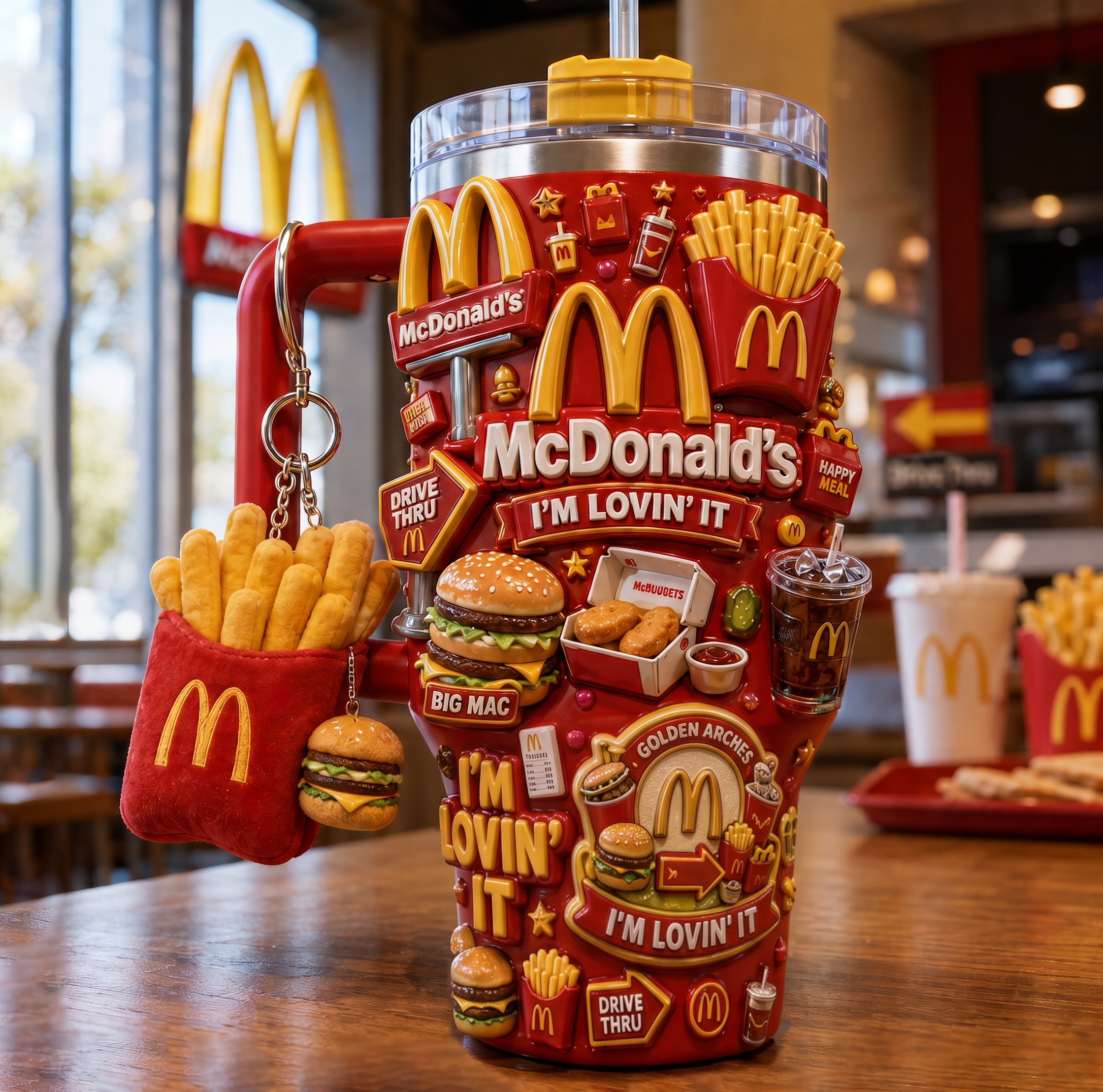 MDN 40oz Tumbler With Handle HTTT