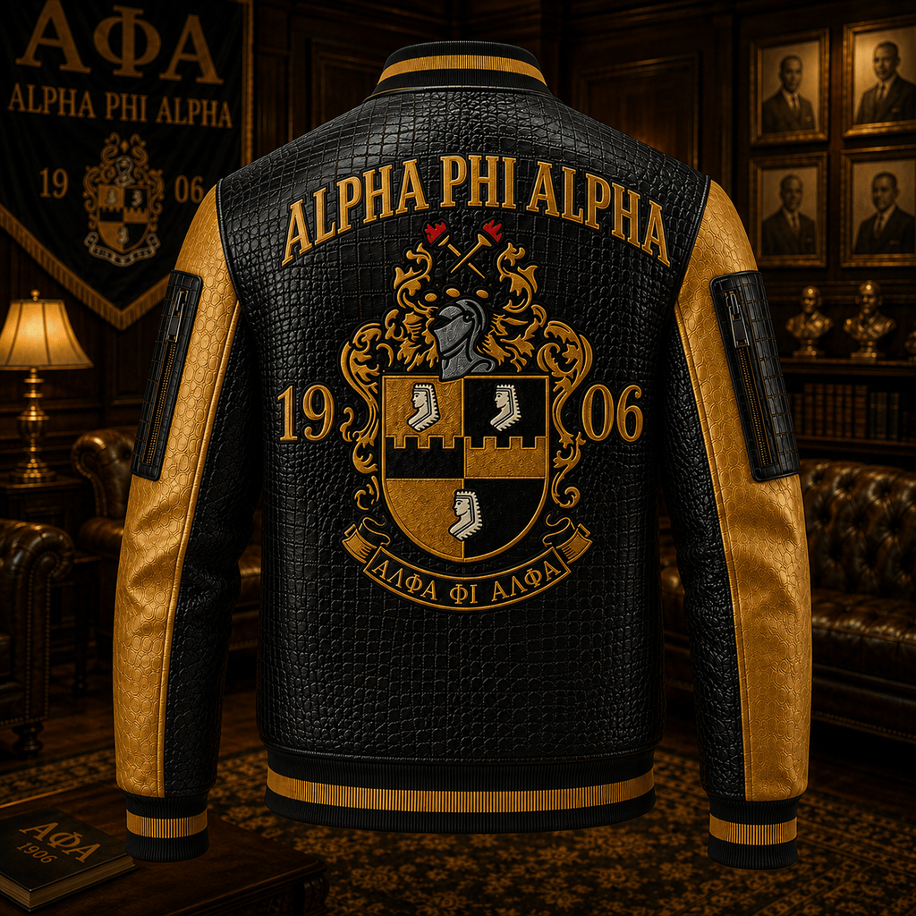 Premium APA Leather Zipper Jacket TNSM