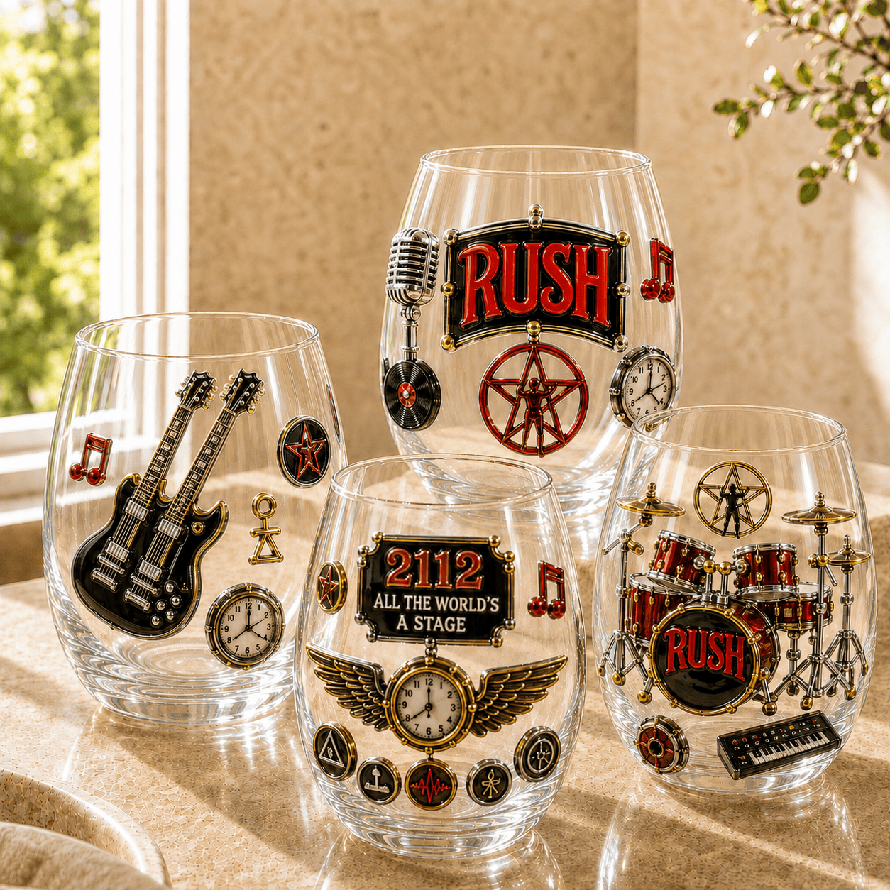Premium RSH Whiskey Glass Set TMH