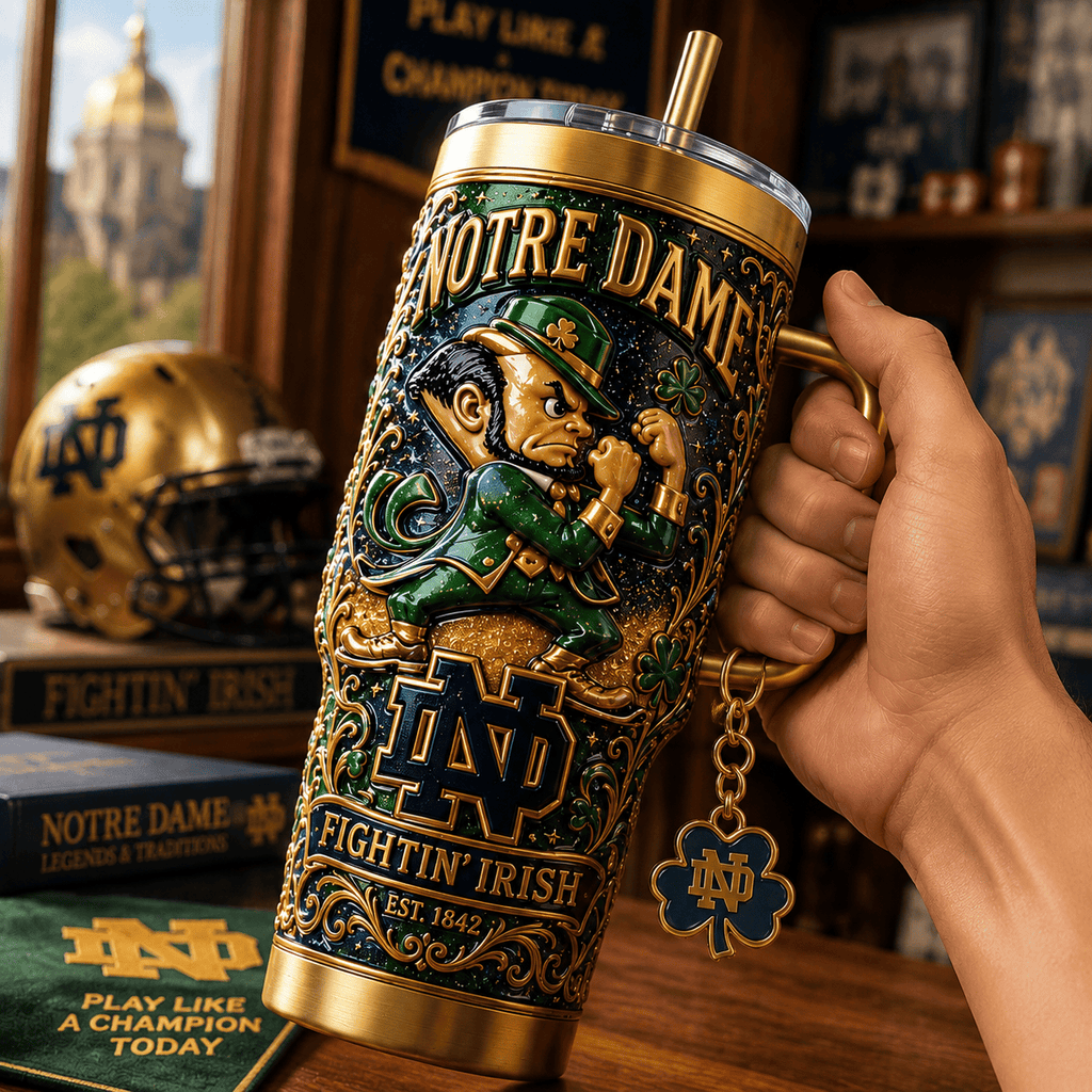 NDFI 40oz Tumbler With Handle TTNL