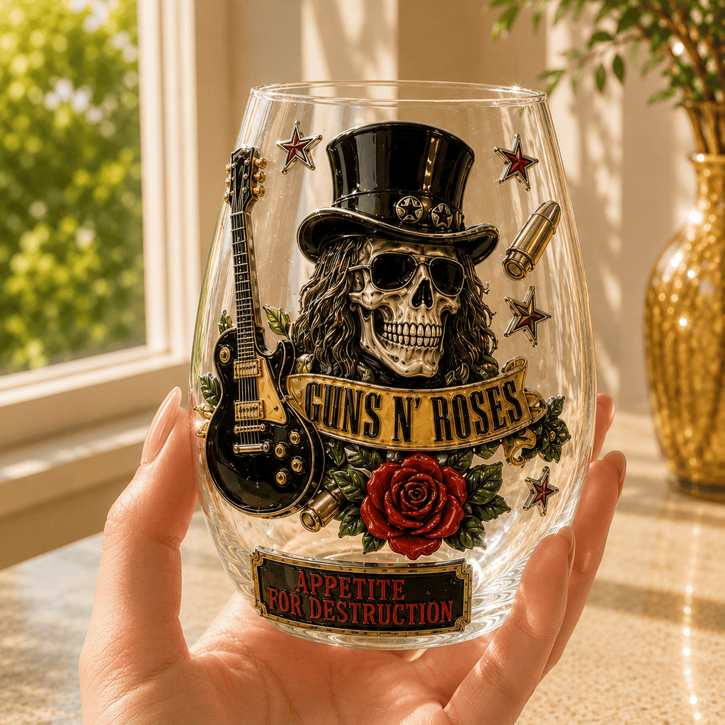 Premium GNR Wine Glass Cup VTH